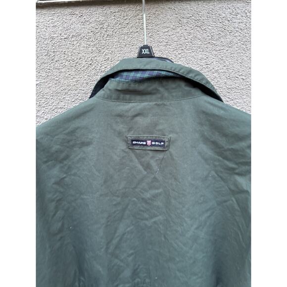 Vintage Chaps Ralph Lauren Golf Jacket Size XL Green Preppy - Picture 10 of 10